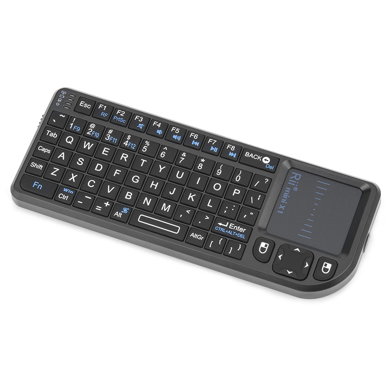 Rii Mini X1 Wireless - Clavier sans-fil for Smart TV, laptop